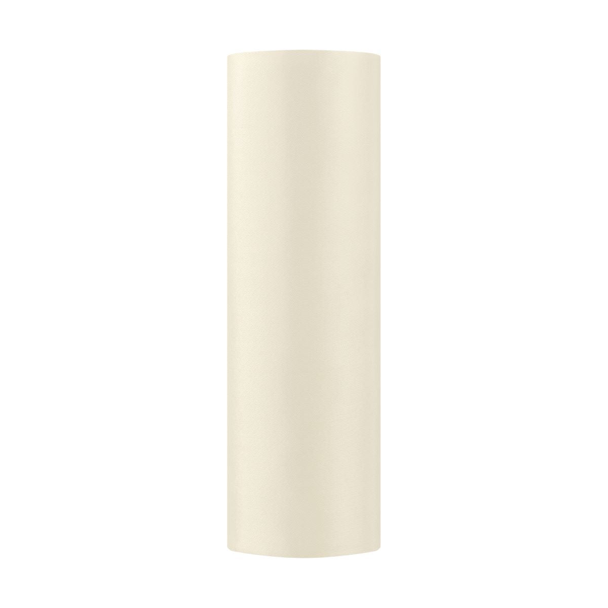 Satin Tischläufer 16 cm x 9 m creme