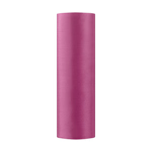 Satin Tischläufer 16 cm x 9 m fuchsia
