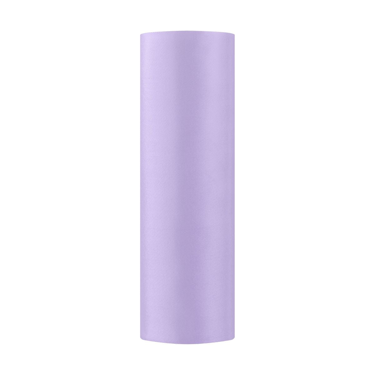 Satin Tischläufer 16 cm x 9 m hellflieder