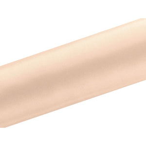 Satin Tischläufer 16 cm x 9 m hellpfirsich