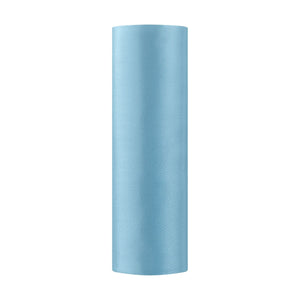 Satin Tischläufer 16 cm x 9 m türkis