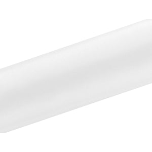 Satin Tischläufer 16 cm x 9 m weiß