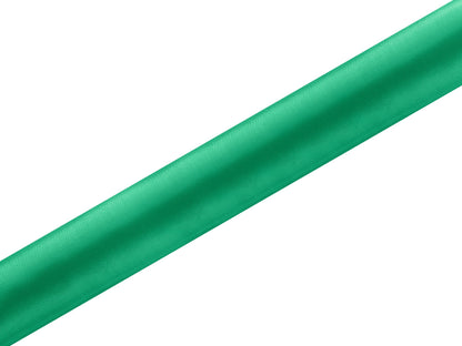 Satin Tischläufer 36 cm x 9 m blassgrün