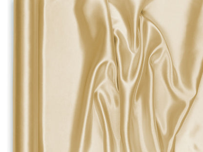 Satin Tischläufer 48 cm x 9 m gold