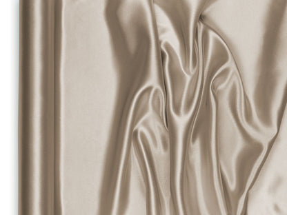 Satin Tischläufer 48 cm x 9 m kaltgold