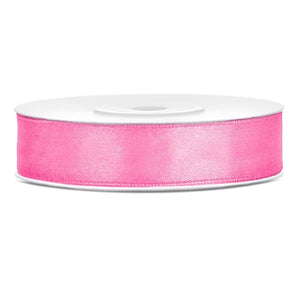 Satinband 12 mm x 25 m Rosa schleifenband, geschenkband