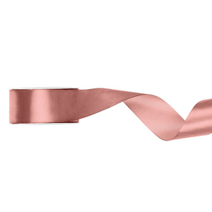 Satinband 25 mm x 25 m altrosa