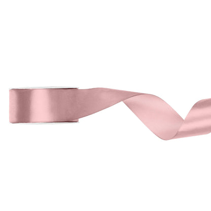 Satinband 25 mm x 25 m hellaltrosa