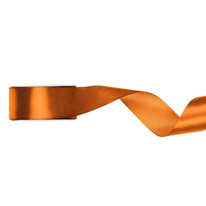 Satinband 25 mm x 25 m rost