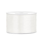 Satinband 38 mm x 25 m hellcreme