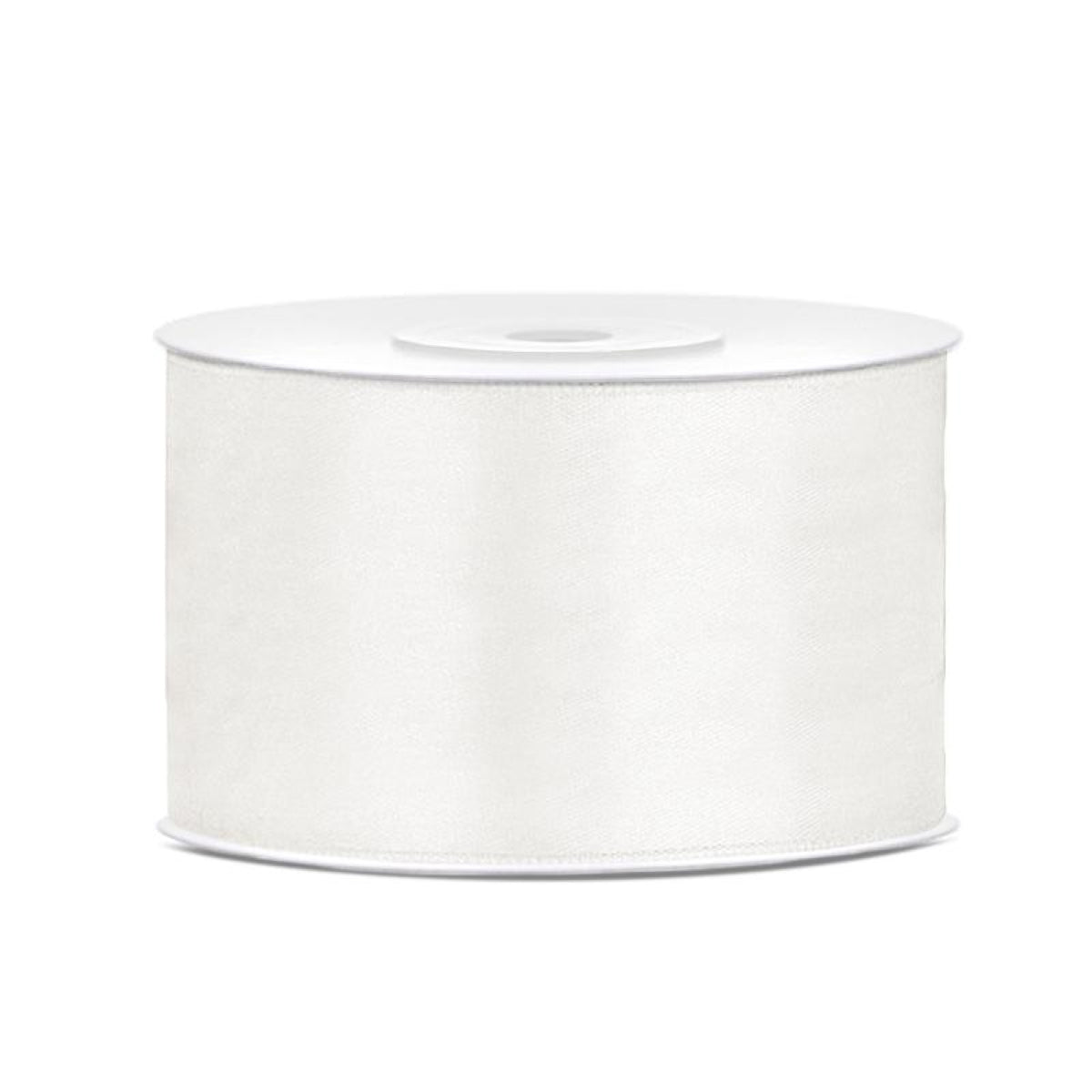 Satinband 38 mm x 25 m hellcreme