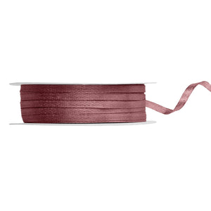 Satinband 3 mm x 50 m dunkles altrosa