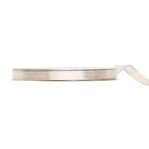 Satinband 6 mm x 25 m gebrochenes weiß Dekoband Schleifenband Geschenkband