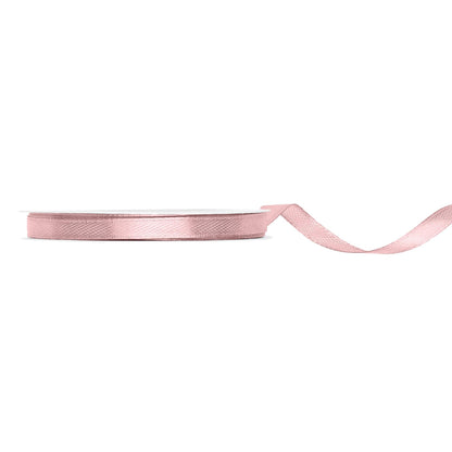 Satinband 6 mm x 25 m helles altrosa