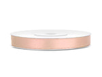 Satinband 6 mm x 25 m hellpfirsich