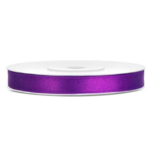 Satinband 6 mm x 25 m lila