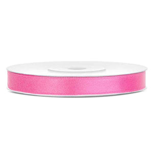 Satinband 6 mm x 25 m pink