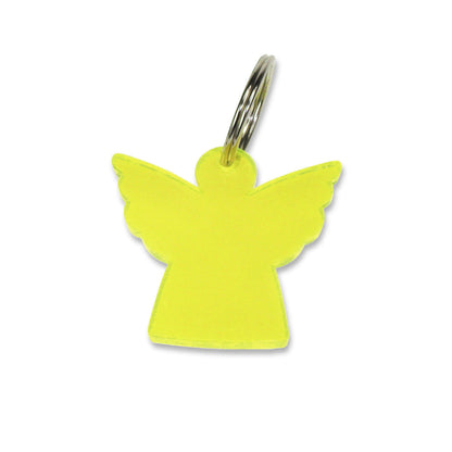 Schlüsselanhänger Engel - gelb