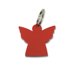 Schlüsselanhänger Engel - rot