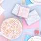 Servietten 33x33 cm 3-lagig helles rosa