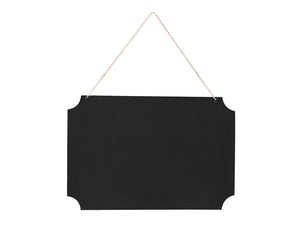 Tafel schwarz 45 x 30 cm mit 2 Kreiden
