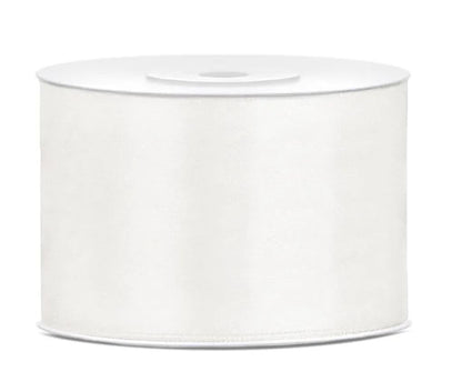 Satinband 50 mm x 25 m hellcreme