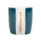 Tasse "Jesus Mein Anker" dunkelblau mit kupferfarbenen Metallic-Details