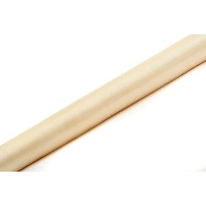 Tischläufer Organzastoff 36cm x 9m creme Tischband Tischdeko