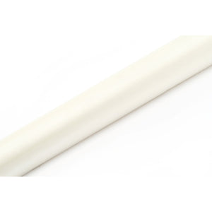 Tischläufer Organzastoff 36cm x 9m elfenbein Tischband Tischdeko