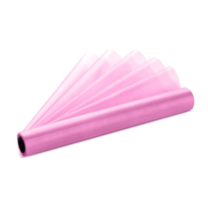 Tischlaeufer Organzastoff 36cm x 9m rosa Tischband Tischdeko