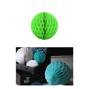 Wabenball aus Papier 10cm apfelgrün