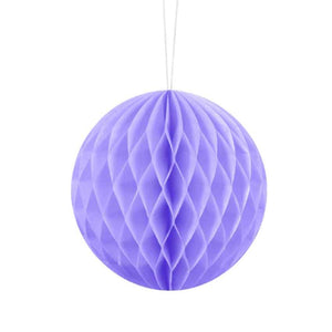 Wabenball aus Papier 10cm lila