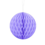 Wabenball aus Papier 10cm lila