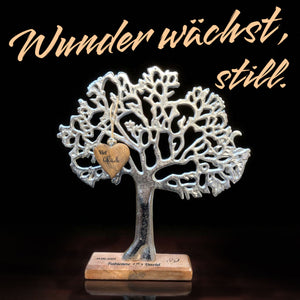 Dekobaum 30x33x5 cm personalisiertes Geschenk