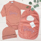Baby Body "geliebt" altrosa