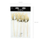 Tischnummern 1-10 golden 24-26 cm