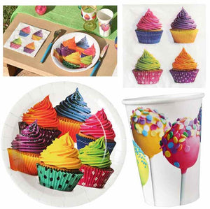 DekoGuru® Produktset: "Bunte Schleckerei"