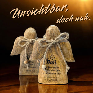 Engel aus Holz 20cm