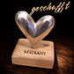 Herz 8x13x6 cm personalisiertes Geschenk