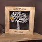 Wanddeko Lebensbaum 34cm personalisiert