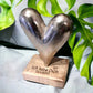 Herz 8x13x6 cm personalisiertes Geschenk