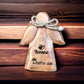Holzengel 18x20x3 cm personalisiertes Geschenk