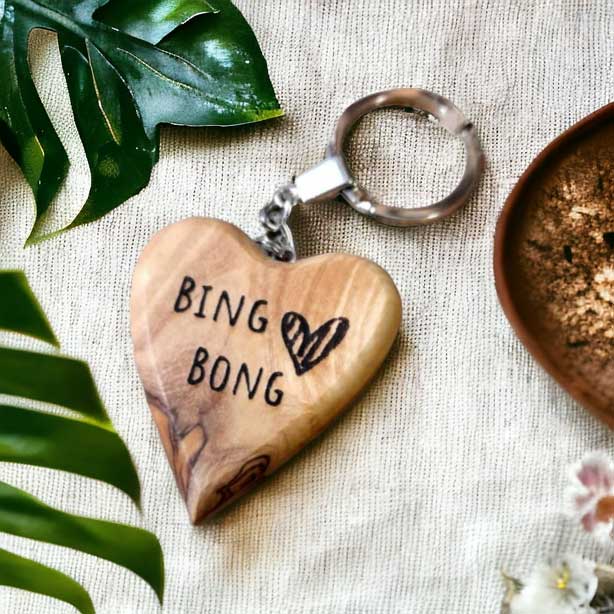 Anhaenger Box Partner Schlüsselanhänger 'Geteiltes Herz' – Rot, Mit Gravur, Aus Edelstahl, In HerzBox Schlüsselanhänger Herz Mit Gravur - Foto 10