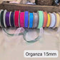 Organzaband  weiss 15mm 20m