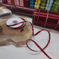 Satinband 6 mm x 25 m bordeaux