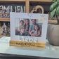 Bilderrahmen "Liebe" 19x18x3 cm personalisiertes Geschenk