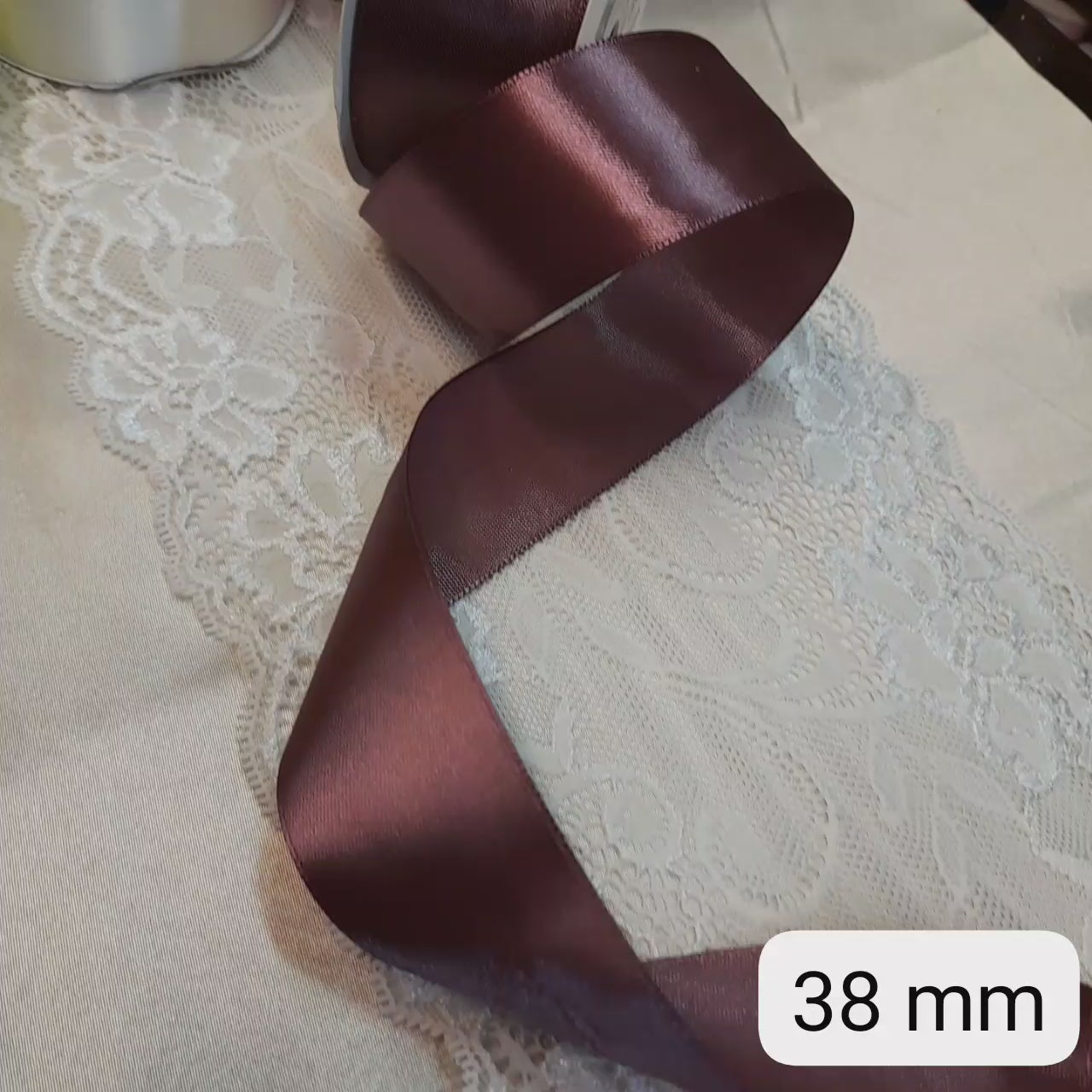 Satinband  38mm verschiedene farben
