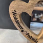 Schriftzug "Love" 33x15x3 cm personalisiertes Geschenk