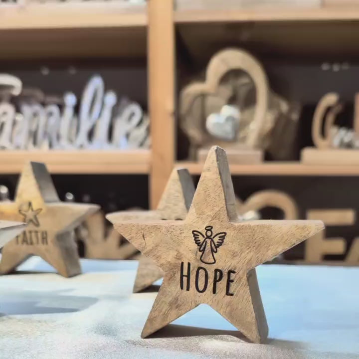 weihnachtsstern zum hinstellen Deko Holz Stern zum Hinstellen 10cm