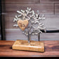 Baum mit Herzen 15x20x5 cm Aufsteller mit Gravur 